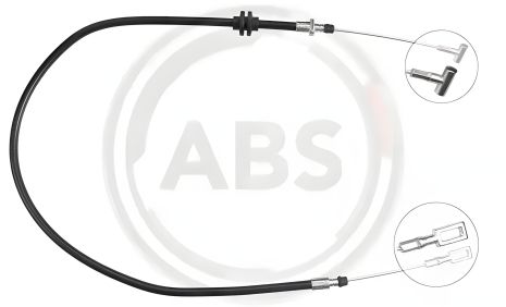 Задній трос ручного гальма для Daily 35C 99- (спарка), A.B.S. (K13951)