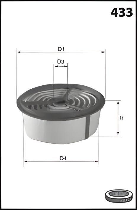 Воздушный фильтр для ISUZU TROOPER и TOYOTA 4 RUNNER, MECAFILTER (EL3716) Воздушный фильтр для ISUZU TROOPER и TOYOTA 4 RUNNER, MECAFILTER (EL3716)