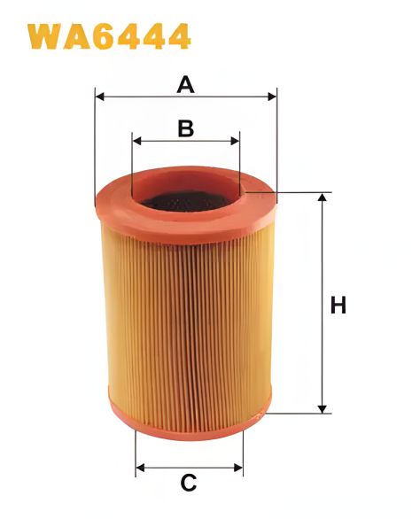 Фильтр воздушный VW TRANSPORTER, WIX FILTERS (WA6444) Фильтр воздушный VW TRANSPORTER, WIX FILTERS (WA6444)