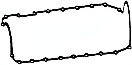 Прокладка BGA піддону Kangoo 1.4/1.5/1.6 i/DCI 99-12, (OP9308)