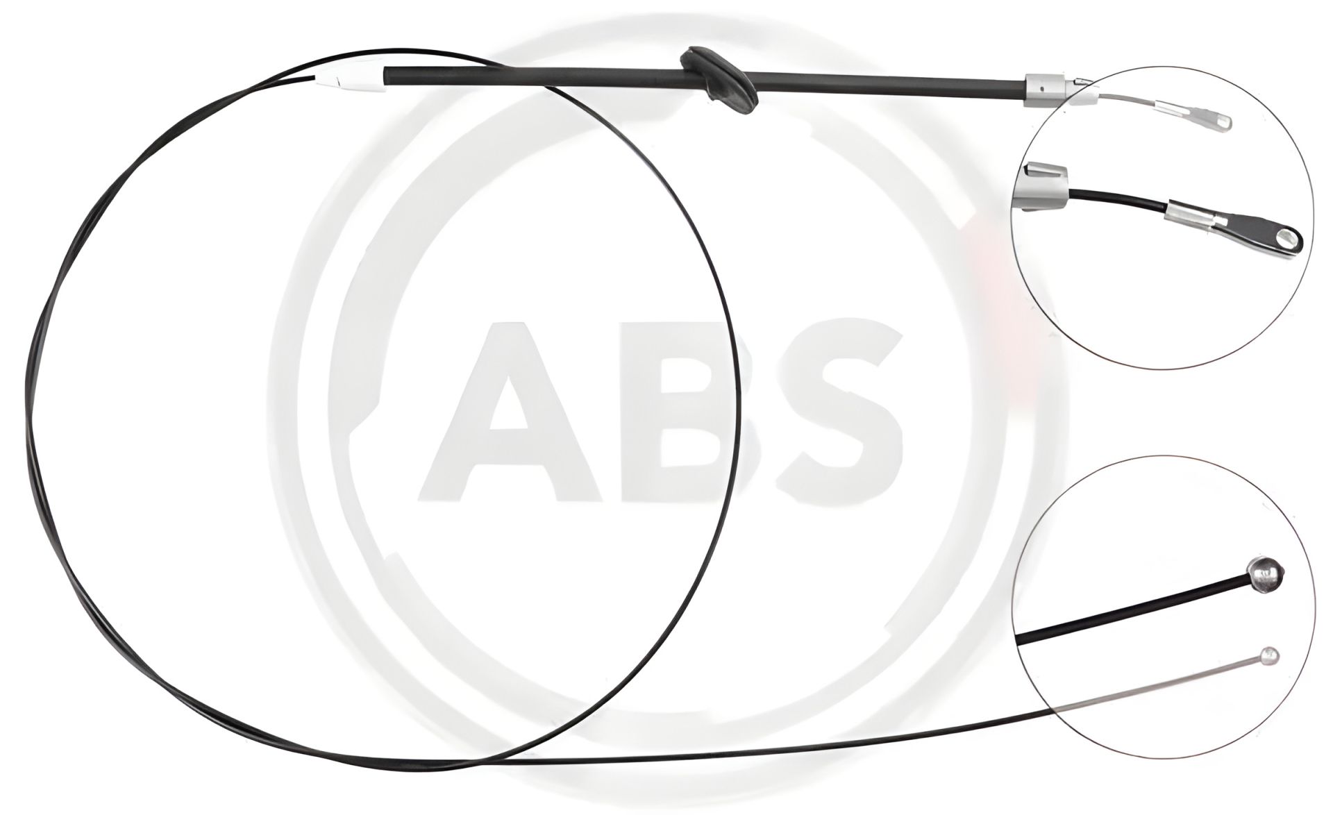 Передній трос ручного гальма для Sprinter/Crafter 06-, від A.B.S. (2522/365, K13321) Передній трос ручного гальма для Sprinter/Crafter 06-, від A.B.S. (2522/365, K13321)