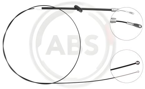Передний Трос ручного тормоза Sprinter/Crafter 06-(2522/365), ABS (K13321)