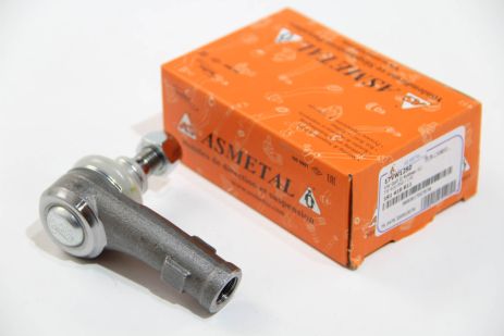 Накінечник кермової тяги Caddy II/Passat B3/B4/Golf II/III Л., ASMETAL (17VW1250)