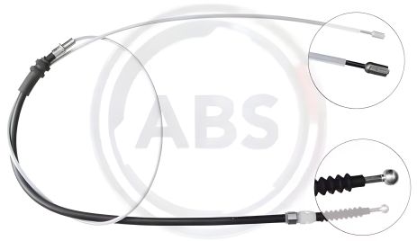Ручного гальма трос задній Caddy III 04- Л=Пр. (1713/549), A.B.S. (K13366) Ручного гальма трос задній Caddy III 04- Л=Пр. (1713/549), A.B.S. (K13366)