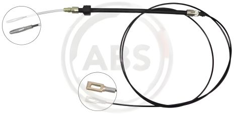 Центральный трос ручного тормоза для Sprinter 408-416/LT 46 (длинная база) (2440/285), ABS (K13201)