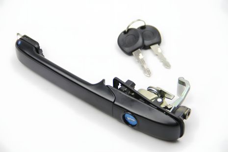 Внешняя передняя дверная ручка для Passat (9496) L с замковой вставкой JP Group (1187101070)