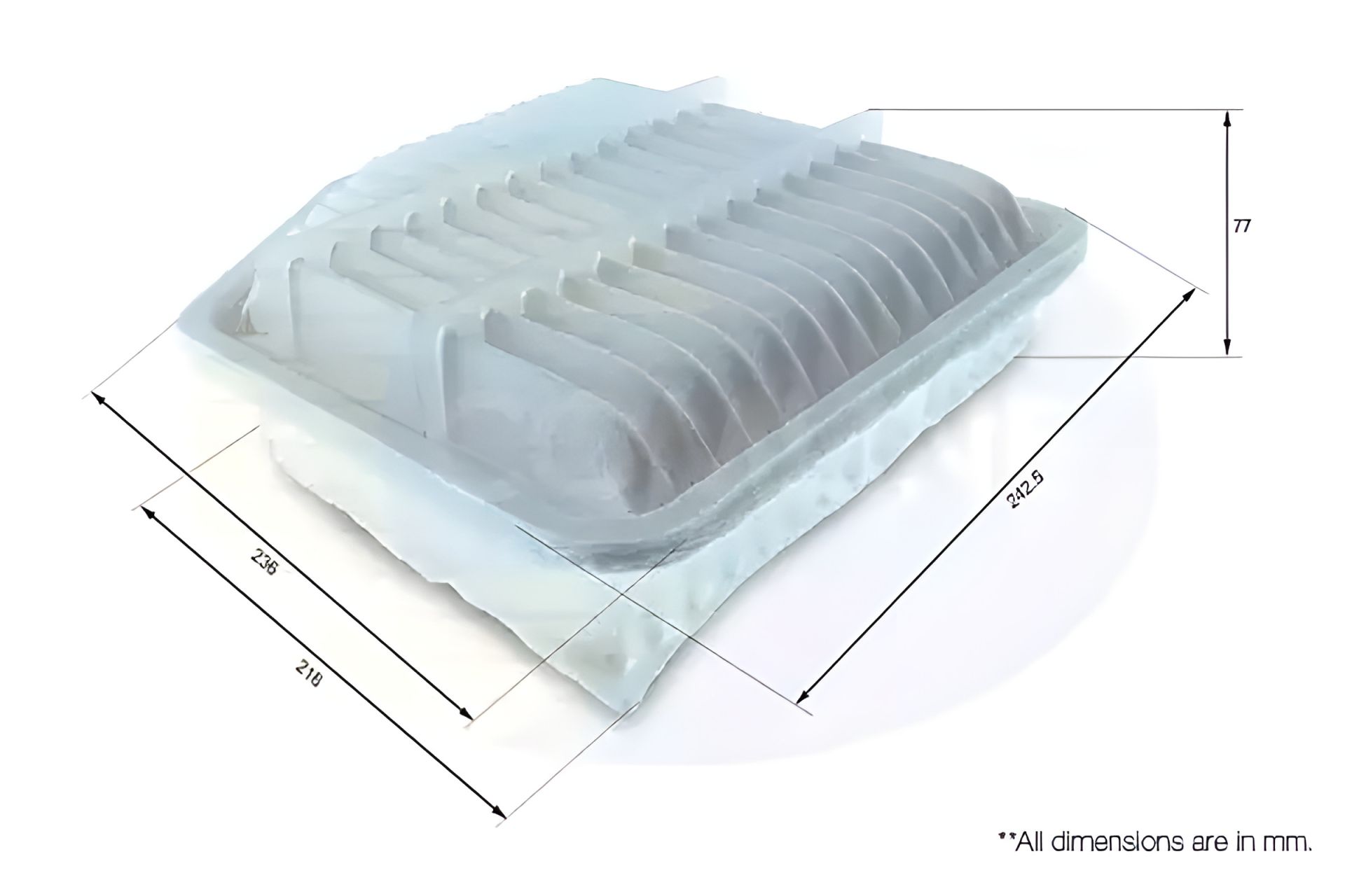 TOYOTA RAV 4, LEXUS IS повітряний фільтр, COMLINE (CTY12188) TOYOTA RAV 4, LEXUS IS повітряний фільтр, COMLINE (CTY12188)