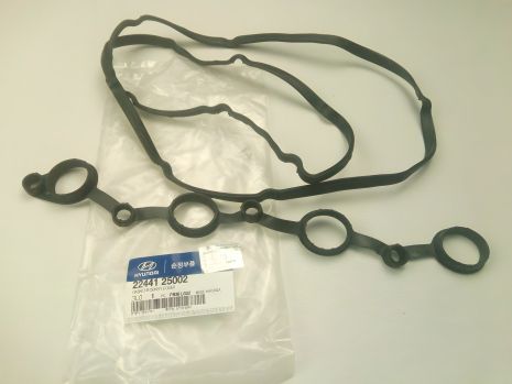 Прокладка клапанной крышки Hyundai/KIA, MOBIS (2244125002) (22441-25002) Прокладка клапанной крышки Hyundai/KIA, MOBIS (2244125002) (22441-25002)