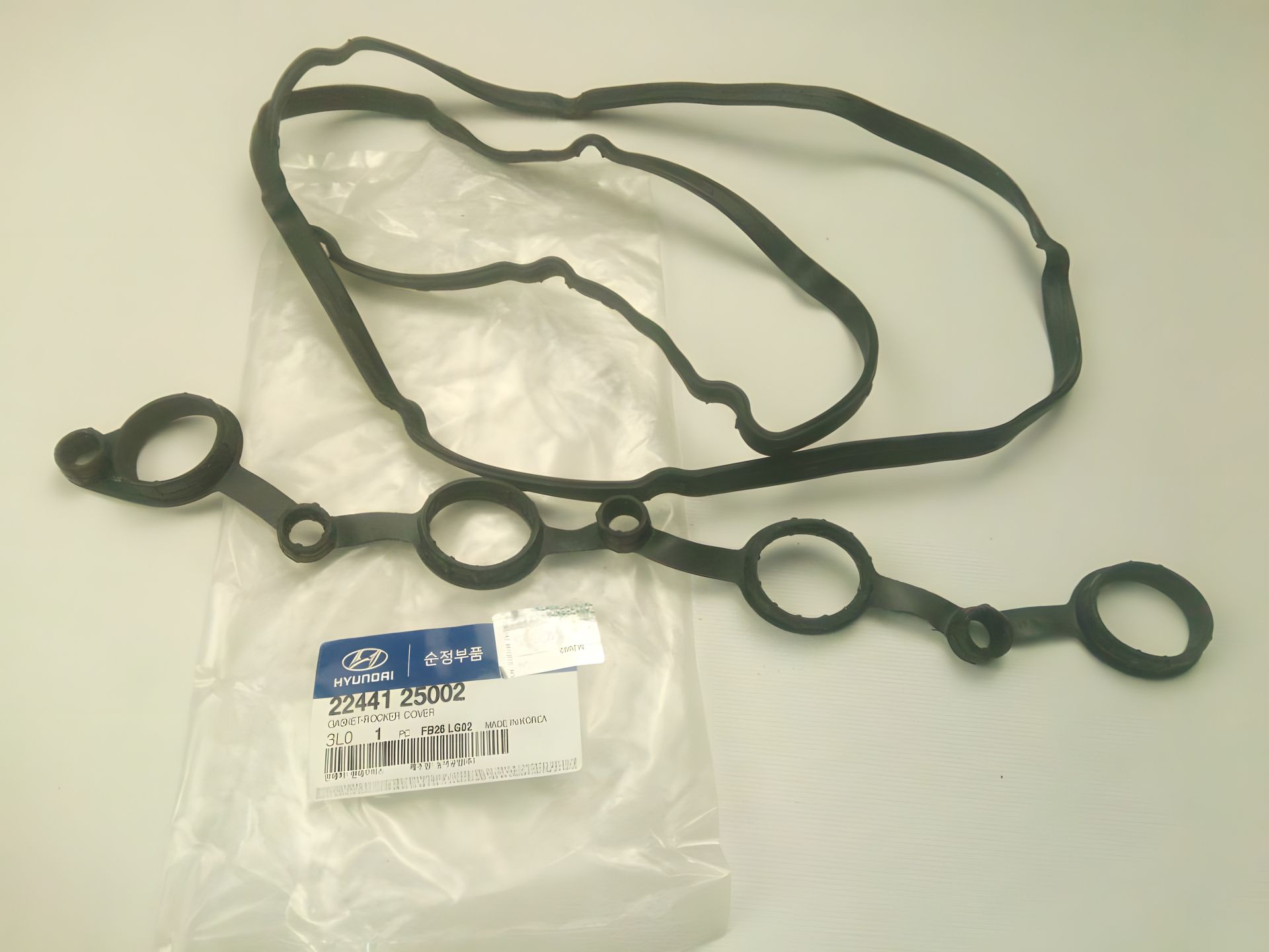 Прокладка клапанной крышки Hyundai/KIA, MOBIS (2244125002) (22441-25002) Прокладка клапанной крышки Hyundai/KIA, MOBIS (2244125002) (22441-25002)