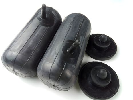 Пневматические подушки в задние пружины Lanos, Белая Церковь (комплект) 82мм*195мм