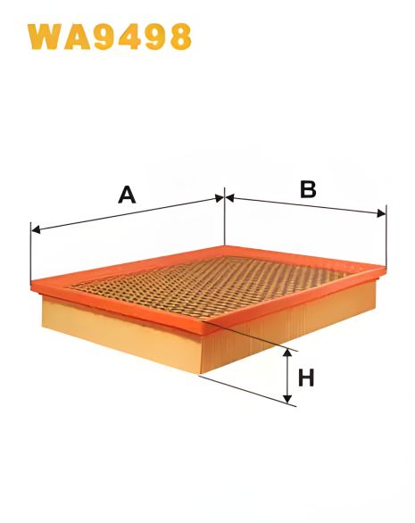 Повітряний фільтр CADILLAC BLS, SAAB 9-3X, WIX FILTERS (WA9498) Повітряний фільтр CADILLAC BLS, SAAB 9-3X, WIX FILTERS (WA9498)