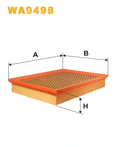 Повітряний фільтр CADILLAC BLS, SAAB 9-3X, WIX FILTERS (WA9498) Повітряний фільтр CADILLAC BLS, SAAB 9-3X, WIX FILTERS (WA9498)