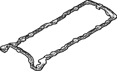 Клапанная крышка с прокладкой AUDI/VW 2.8 VR6 AAA/ABV ELRING (917842)