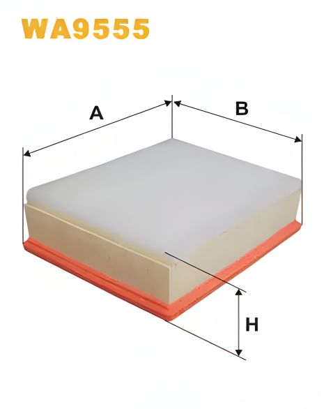 Фільтр повітряний LAND ROVER серії, WIX FILTERS (WA9555) Фільтр повітряний LAND ROVER серії, WIX FILTERS (WA9555)