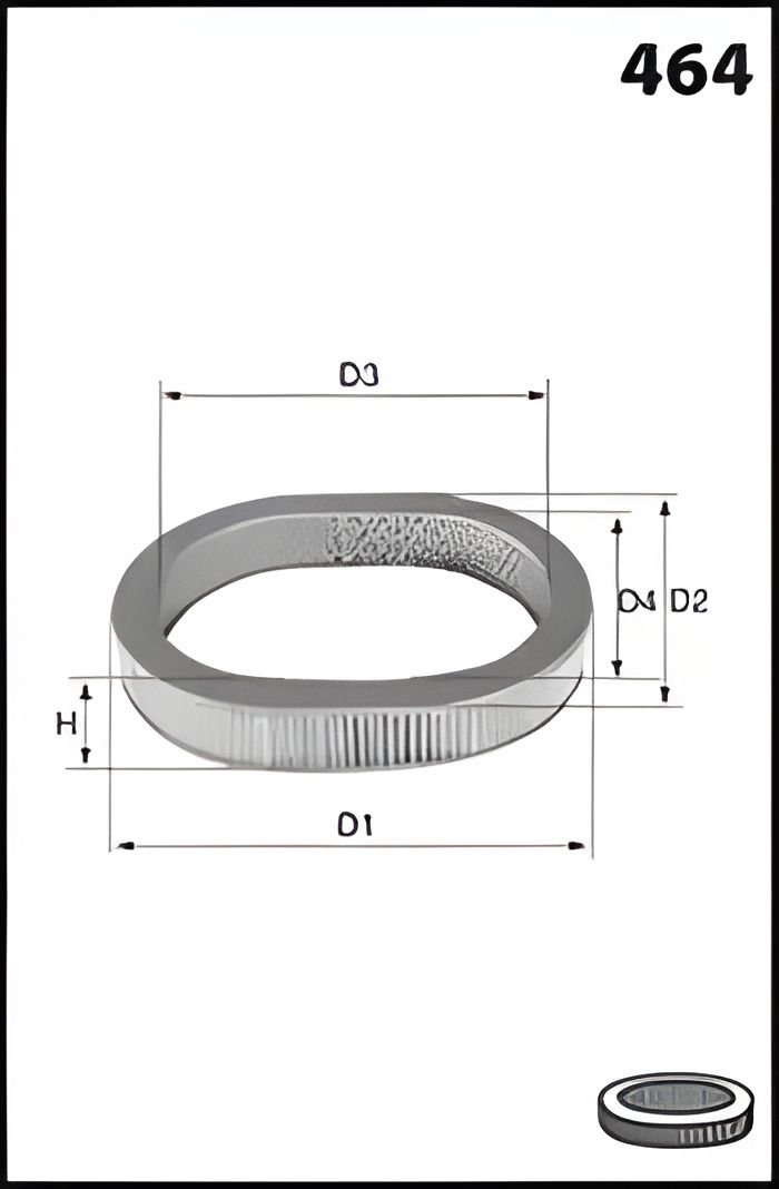 MECAFILTER повітряний фільтр NISSAN PATROL (EL3931) MECAFILTER повітряний фільтр NISSAN PATROL (EL3931)