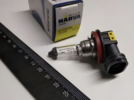 Лампа NARVA H8 12V 35W (48076) RGJ19-1 Лампа NARVA H8 12V 35W (48076) RGJ19-1