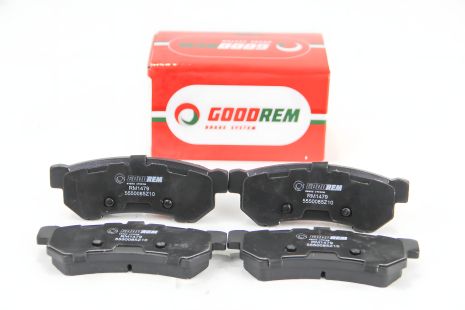 Гальмівні задні колодки Gentra/Lacetti/Lacetti/Nubira 03-, GOODREM (RM1479)