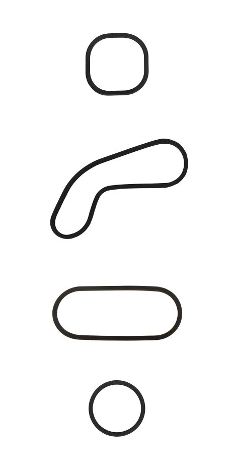 Двигательная прокладка для Citroen C4/Peugeot 208/308/508 1.6THP 07 - модель AJUSA 77010100