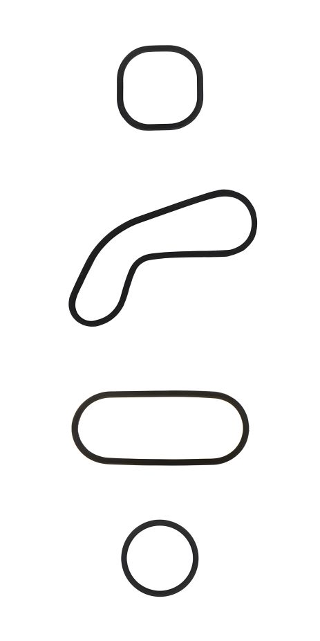 Прокладка двигуна для citroen c4/peugeot 208/308/508 1.6thp 07-, AJUSA (77010100)