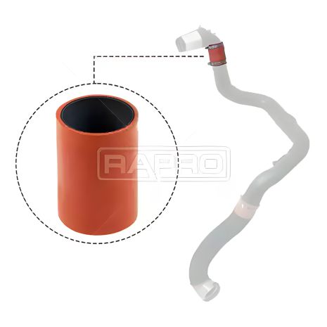 Короткий силиконовый патрубок интеркулера для Master/Movano 2.3dCi 10-, RAPRO (12754)