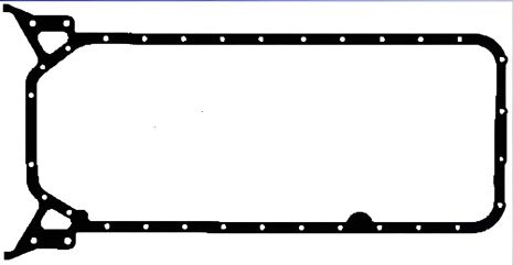 Прокладка піддону OM 612/647 (5 цил.) 99-, BGA (OP7398)