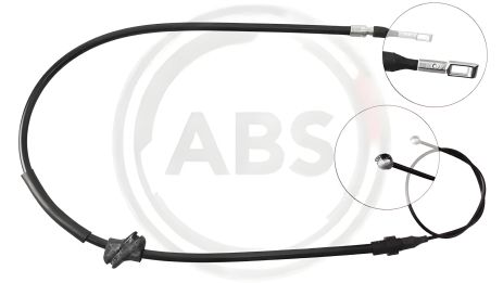 Гальмівний трос ручний Audi 100 (88-94), A.B.S. (K13086)