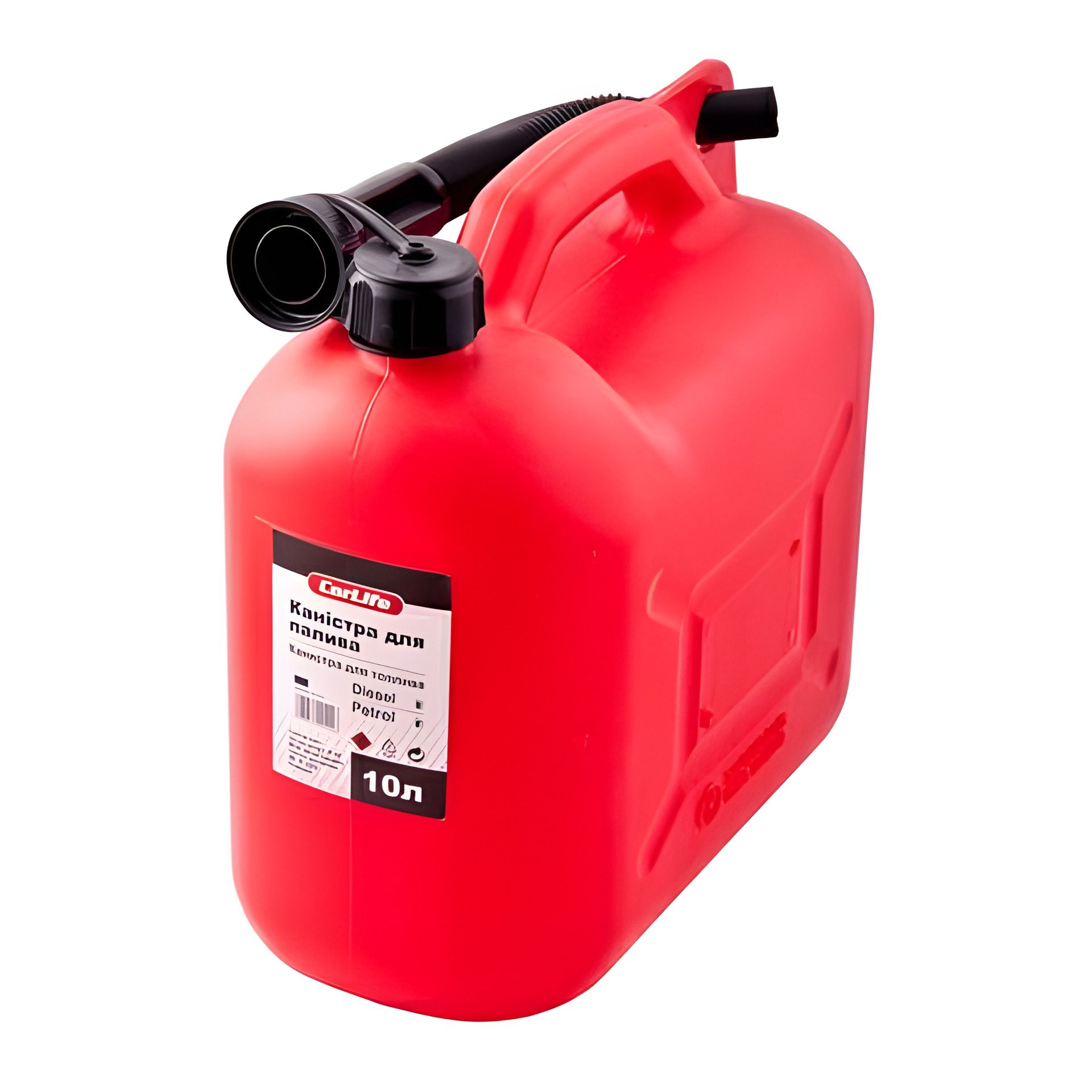 Бензоканистра Carlife (CA10), пластик, 10 л. Бензоканистра Carlife (CA10), пластик, 10 л.