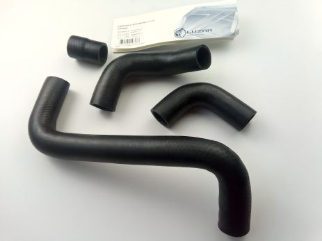 Радіатора охолодження патрубки ВАЗ 2105, Лузар (LPK 0105c) для мідного радіатора/4 шт. в упак (LPK 0