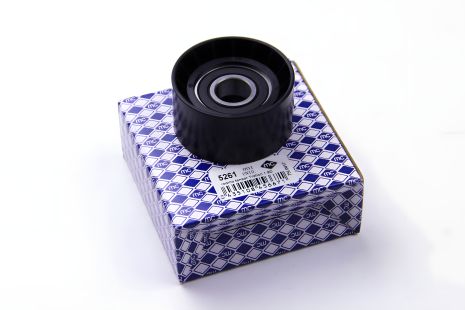 Направляющий ролик ремня генератора для Trafic/Vivaro 1.9dCi/2.5dCi (широкий), METALC