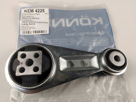 Двигательная подушка ВАЗ 2110 "Гитара", KONNER, 2112-1001300 (KEM-4225)