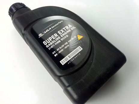 Синтетическое моторное масло 5W-30 HYUNDAI Super Extra Gasoline 1л (05100-00110) (0510000110)