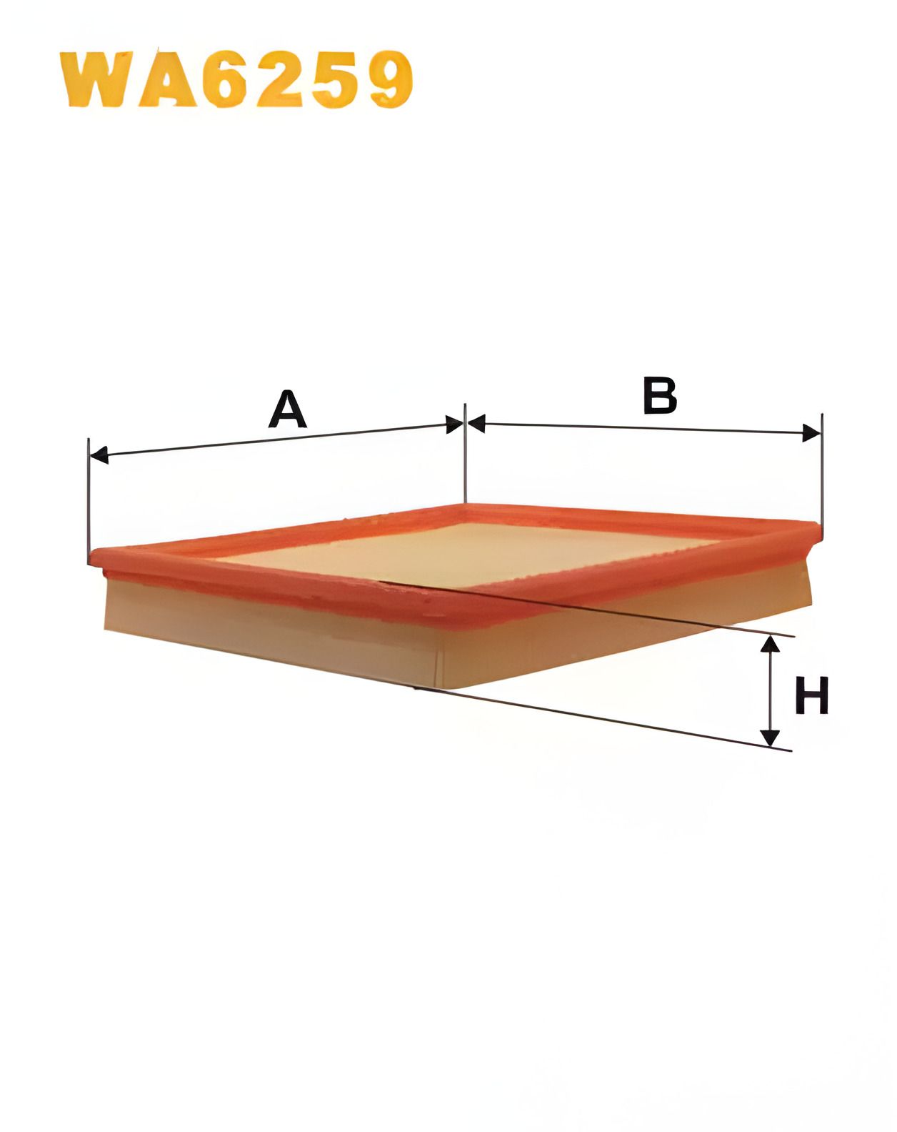 Повітряний фільтр BMW Z3, WIX FILTERS (WA6259) Повітряний фільтр BMW Z3, WIX FILTERS (WA6259)