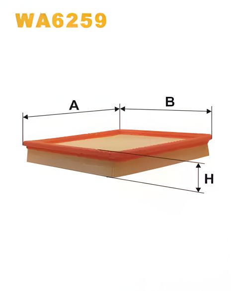 Повітряний фільтр BMW Z3, WIX FILTERS (WA6259) Повітряний фільтр BMW Z3, WIX FILTERS (WA6259)