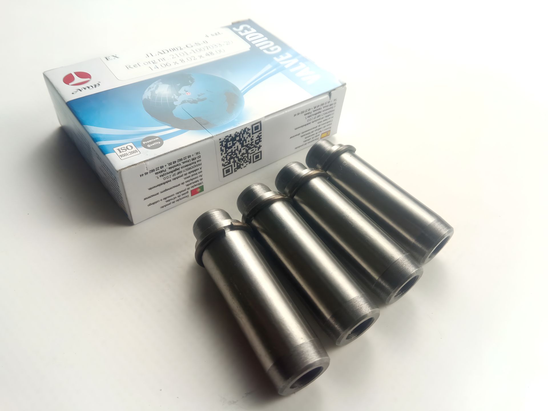 Втулка направляющая клапана ВАЗ 2101, AMP (JLAD002) выпуск к-т 4шт. (2101-1007033) Втулка направляющая клапана ВАЗ 2101, AMP (JLAD002) выпуск к-т 4шт. (2101-1007033)