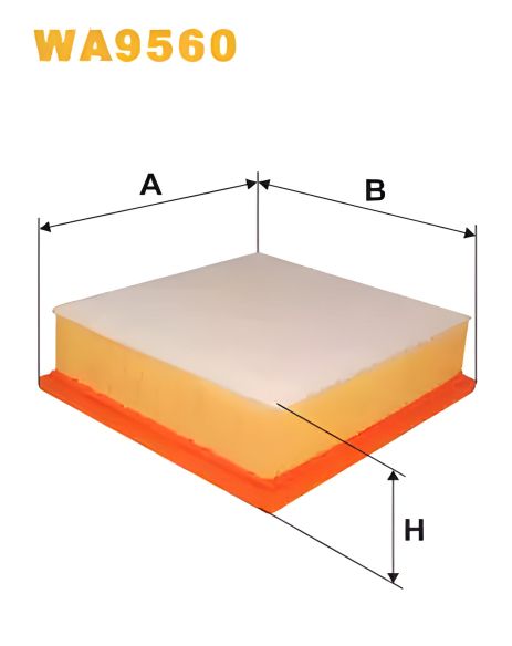 Повітряний фільтр OPEL COMBO, WIXFILTRON (WA9560) Повітряний фільтр OPEL COMBO, WIXFILTRON (WA9560)