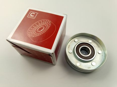 Натяжной ролик ремня генератора Aveo, CAFFARO (162-00) ф76 мм металл. (96183113) Натяжной ролик ремня генератора Aveo, CAFFARO (162-00) ф76 мм металл. (96183113)