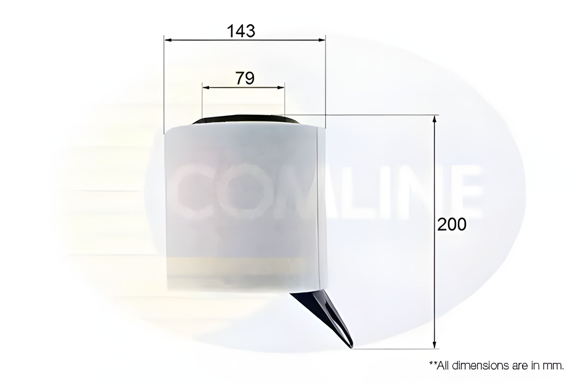 Повітряний фільтр COMLINE BMW 1 (EAF583) Повітряний фільтр COMLINE BMW 1 (EAF583)