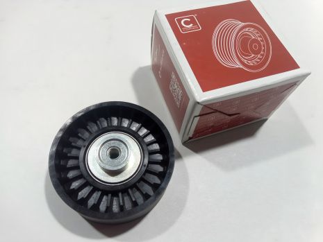 Натяжний ролик ременя генератора пластиковий VAG, CAFFARO (22-41) (028145278A) Натяжний ролик ременя генератора пластиковий VAG, CAFFARO (22-41) (028145278A)