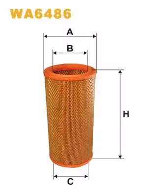 Π€ΡΠ»ΡΡΡ ΠΏΠΎΠ²ΡΡΡΡΠ½ΠΈΠΉ PEUGEOT 205, CITROΓN ZX, WIX FILTERS (WA6486) Π€ΡΠ»ΡΡΡ ΠΏΠΎΠ²ΡΡΡΡΠ½ΠΈΠΉ PEUGEOT 205, CITROΓN ZX, WIX FILTERS (WA6486)
