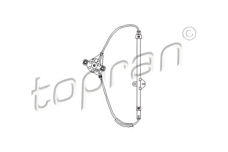 Стеклоподъемник для VW JETTA, TOPRAN (102992)