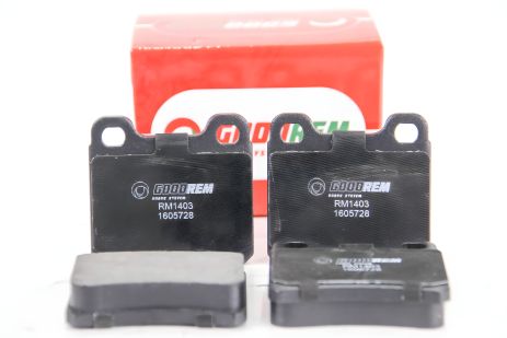Задні гальмівні колодки для Astra/Kadett/Vectra (87-01), GOODREM (RM1403) Задні гальмівні колодки для Astra/Kadett/Vectra (87-01), GOODREM (RM1403)