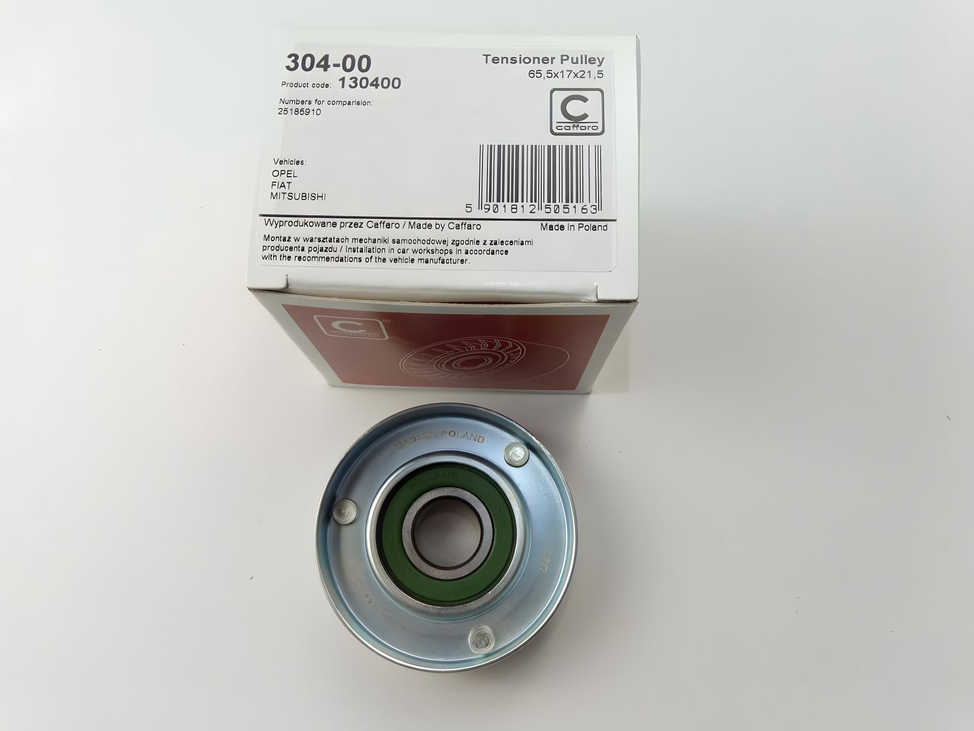 Генераторный натяжитель ремня Aveo (T300) 1.6, CAFFARO (304-00) метал. (55350422) Генераторный натяжитель ремня Aveo (T300) 1.6, CAFFARO (304-00) метал. (55350422)