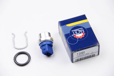 Датчик температури (2 конт./синій) VW T4/Audi A4/A6 83-03, FACET (73101)