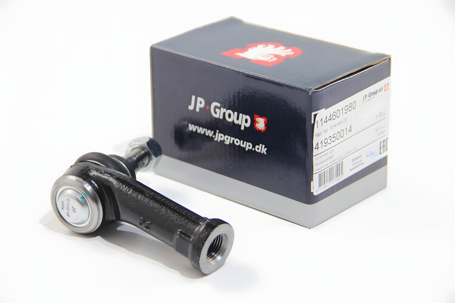 Накінечник кермової тяги T4 95-03 (конус 18) Пр., JP Group (1144601980) Накінечник кермової тяги T4 95-03 (конус 18) Пр., JP Group (1144601980)