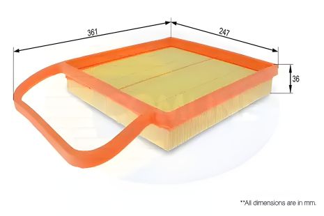 Повітряний фільтр для VW POLO / SKODA FABIA, COMLINE (EAF481) Повітряний фільтр для VW POLO / SKODA FABIA, COMLINE (EAF481)