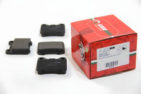 Задні гальмівні колодки для W124/201/202 (ATE), GOODREM (RM0136) Задні гальмівні колодки для W124/201/202 (ATE), GOODREM (RM0136)