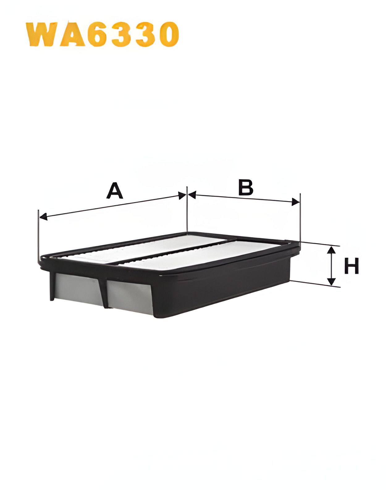 Повітряний фільтр для DAEWOO NEXIA, DAIHATSU TERIOS, TOYOTA CARINA, WIX FILTERS (WA6330) Повітряний фільтр для DAEWOO NEXIA, DAIHATSU TERIOS, TOYOTA CARINA, WIX FILTERS (WA6330)