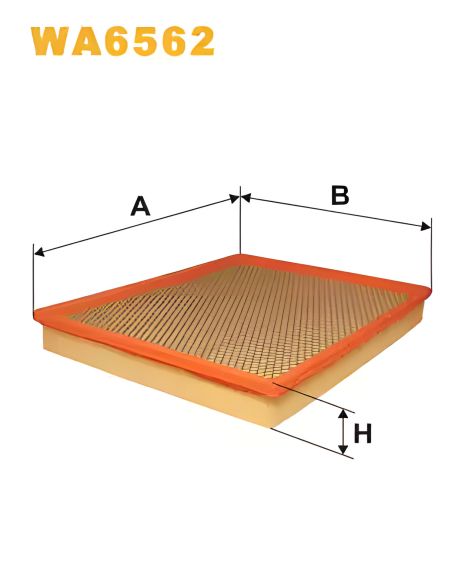 Повітряний фільтр NISSAN INTERSTAR, JEEP CJ5, WIX FILTERS (WA6562) Повітряний фільтр NISSAN INTERSTAR, JEEP CJ5, WIX FILTERS (WA6562)