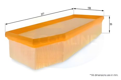 Воздушный фильтр для MERCEDES-BENZ CLK, COMLINE (EAF417)