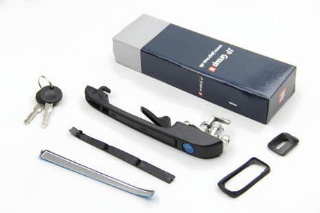 Передняя дверная ручка с замком Golf/Passat -94 L, JP Group (1187100670)